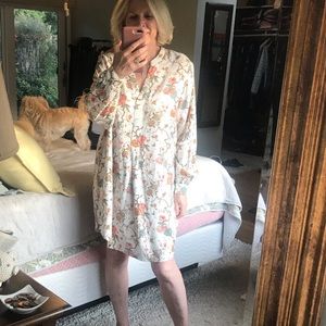 Beautiful floral print dress